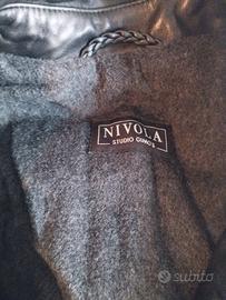 giaccone uomo vera pelle e int. cashmere 