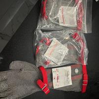 Guanto Antitaglio Acciaio Inox Taglia M- Tridentum