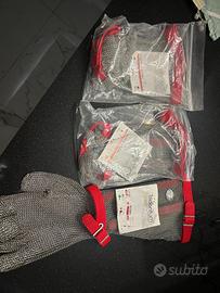 Guanto Antitaglio Acciaio Inox Taglia M- Tridentum