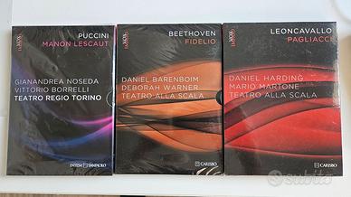 3 DVD+CD Vox Imago:Manon Lescaut,Fidelio,Pagliacci