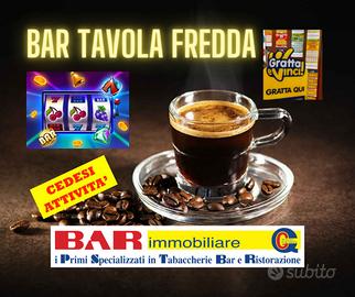 Rif. BOB513/25 - Bar con ricevitoria e slot