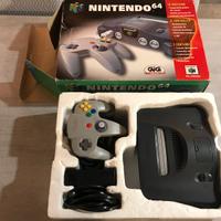 Console Nintendo 64 con scatola originale
