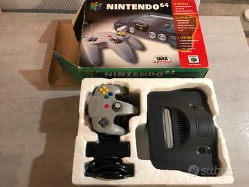 Console Nintendo 64 con scatola originale