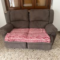 Divano reclinabile 2 posti