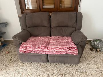 Divano reclinabile 2 posti