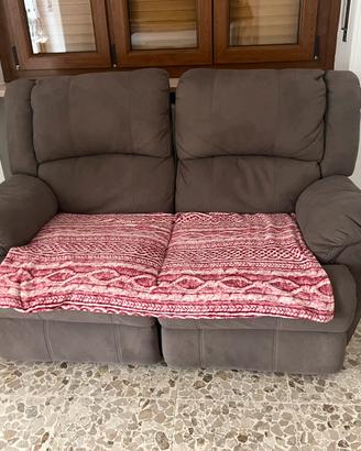 Divano reclinabile 2 posti