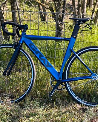 Telaio GRAY F15 scatto fisso alluminio e carbonio