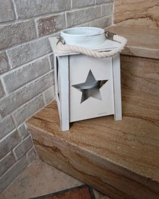  2 porta candela shabby  brandani 