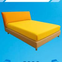 Letto da 120 contenitore L 132 cm - H 101 cm