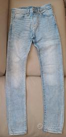 Jeans chiaro skinny uomo