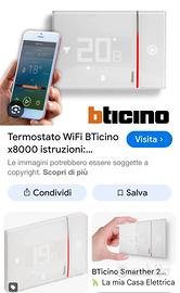 Termostato wifi bticino