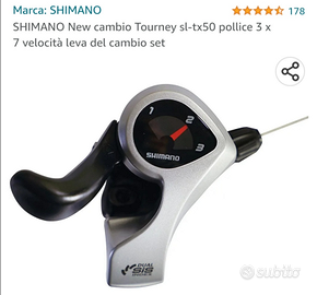 Leve cambio Shimano 3x7 velocità nuovo