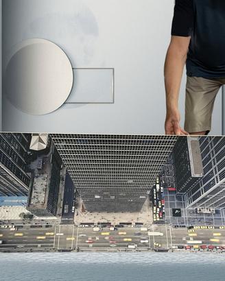Stampa Midtown Manhattan di Richard Berenholt