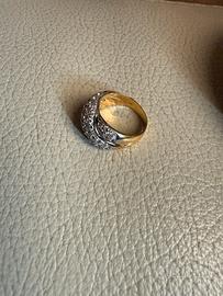 Anello d’oro peso 10.6 gr