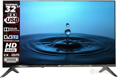 JCL32HDDTV TV LED Televisore 32 Pollici HD Ready