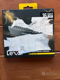 Ram thor ddr4 8x2 16gb kit 3200 cl