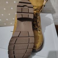 Anfibi/stivaletti donna color cuoio