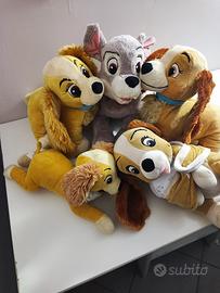 Peluche Lilli e vagabondo