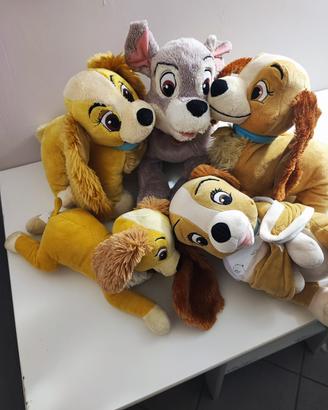 Peluche Lilli e vagabondo