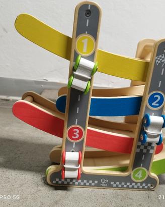 pista in legno