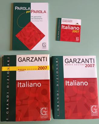 Dizionario Vocabolario Italiano Garzanti CD scatol