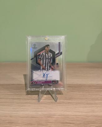 Kaio Jorge Autografo Topps Finest Juventus Firmata
