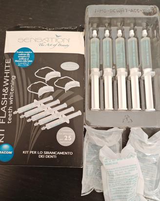 kit sbiancamento denti macom 25 applicazioni