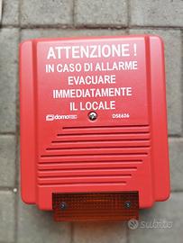DOMOTEC DSE626 Sirena antincendio