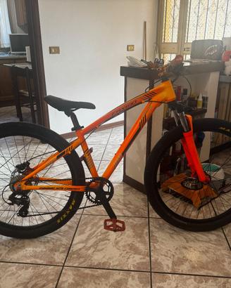 MTB Custom Arancione Fluo- Dynamic