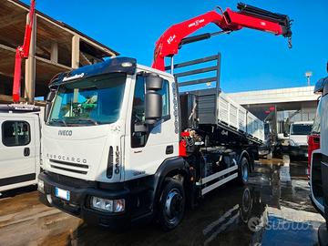 IVECO EUROCARGO 120E18 GRU E RIBALTABILE-2006