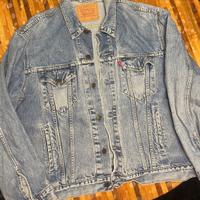 Giubbotto jeans, Levi’s uomo, taglia XL, anni 80