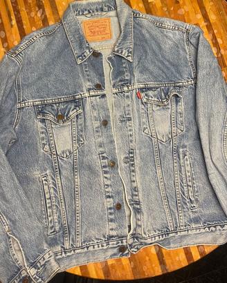 Giubbotto jeans, Levi’s uomo, taglia XL, anni 80