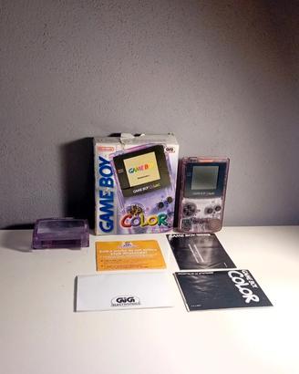 Nintendo Game Box Color "Atomic Purple" CIB (GiG) 
