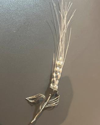 N1222 spiga di grano in argento 800