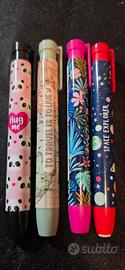 4 gomme a penna Legami nuove 