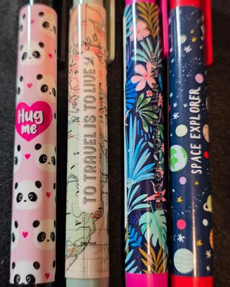 4 gomme a penna Legami nuove 