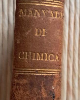 Raro Manuale di Chimica Teorica (1808)
