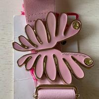 Cintura elastica Fornarina fibbia a farfalla rosa