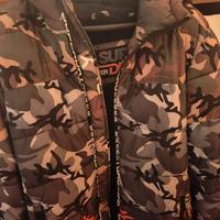 Piumino Superdry originale taglia L – mimetico – o