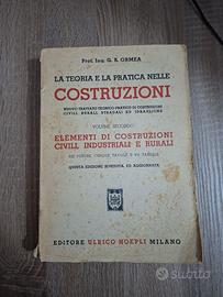 "LA TEORIA E LA PRATICA DELLE COSRTUZIONI"  Vol 2°