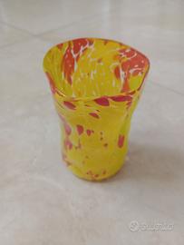 Bicchiere in vetro di Murano 