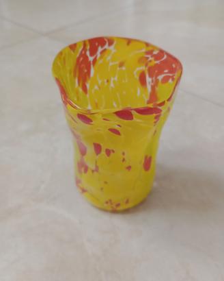 Bicchiere in vetro di Murano 
