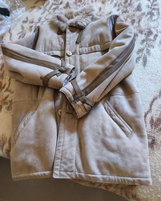 Giaccone in montone vero taglia L/XL