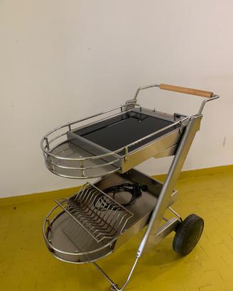 CARELLO PER COTTURA ALLA PIASTRA TIPO GRILL
