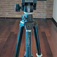 Manfrotto 075B e testa Manfrotto #400