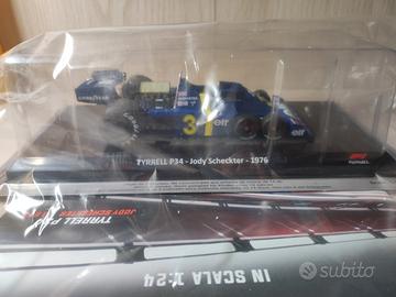 Tyrrell p34 Jody scheckter 1/24 le grandi f1