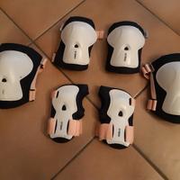 Rollerblade con protezioni