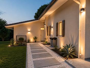Casa singola con ampio giardino