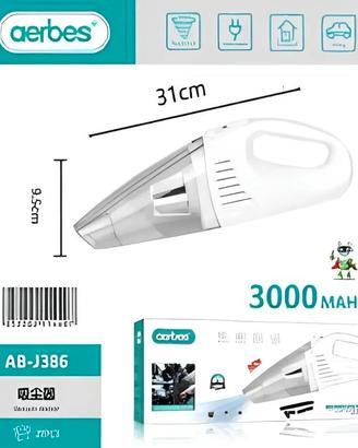 Aspirabriciole Portatile Ricaricabile Casa Auto