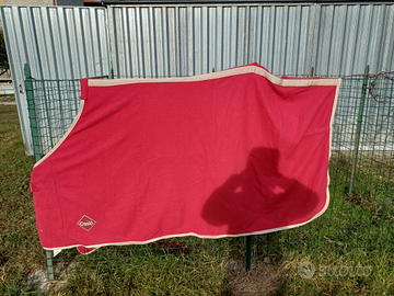 Coperta in pile cavallo